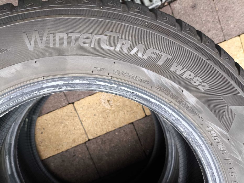 Opony Zimowe 195/65R15 Kumho WinterCraft WP52 2023r