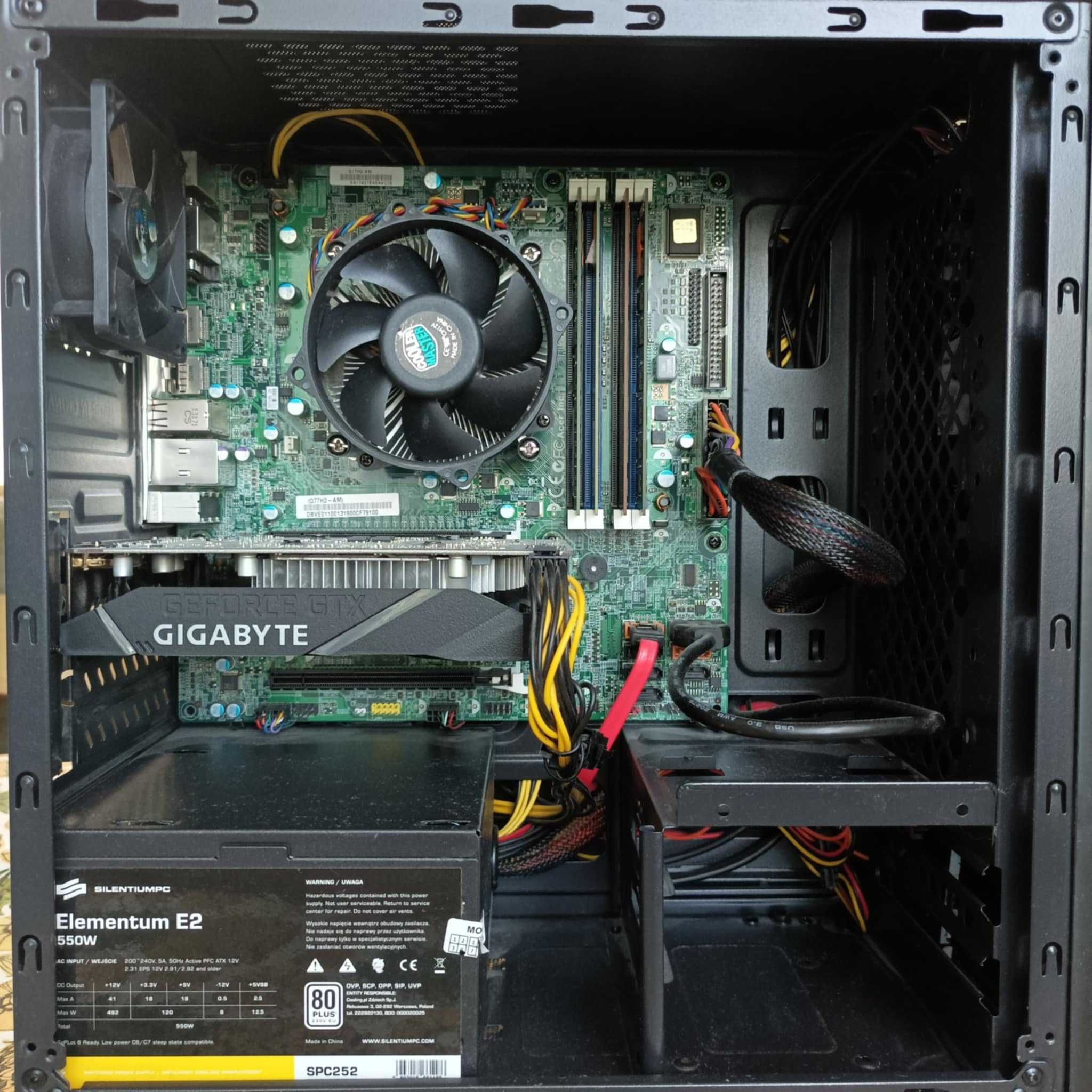 Komputer stacjonarny | i5-3570 | GTX 1650 | 16GB RAM
