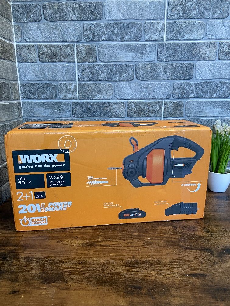 Очищувач акумуляторний труб Worx WX891 Amazon