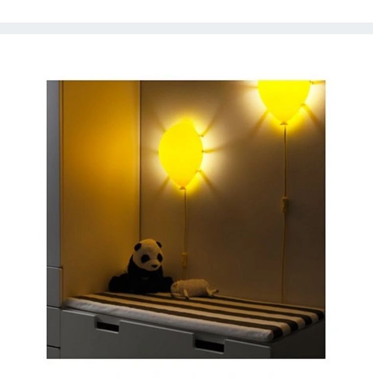 Lampka, oswietlenie Ikea balonik NOWA