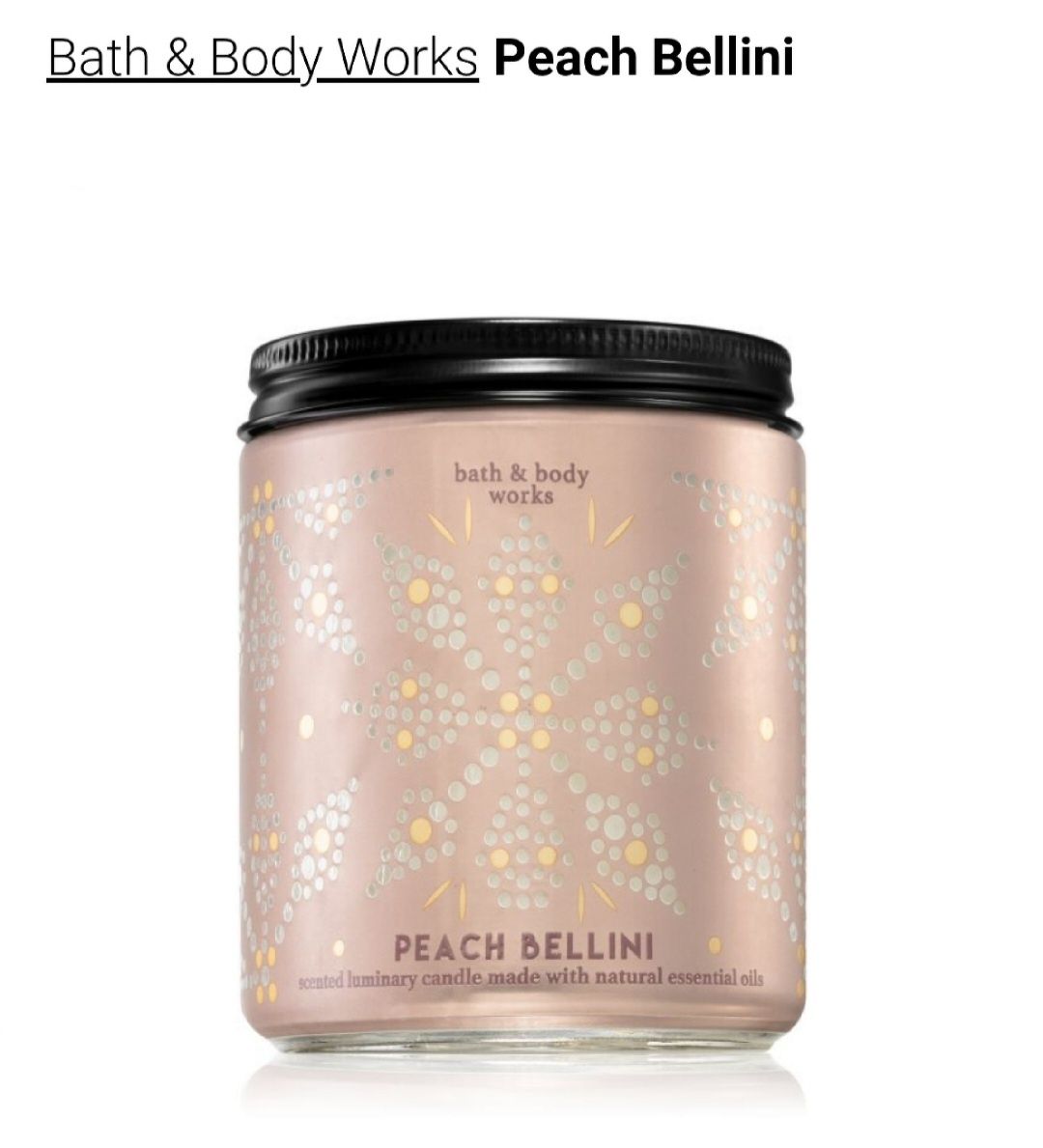 Арома свеча "Bath & Body Works"