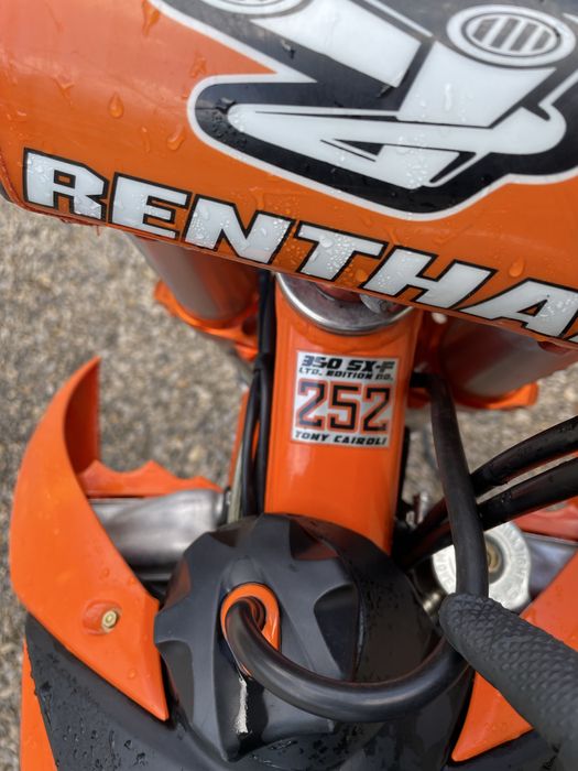 KTM Sxf-350 Limitowana edycja Tony Cairoli