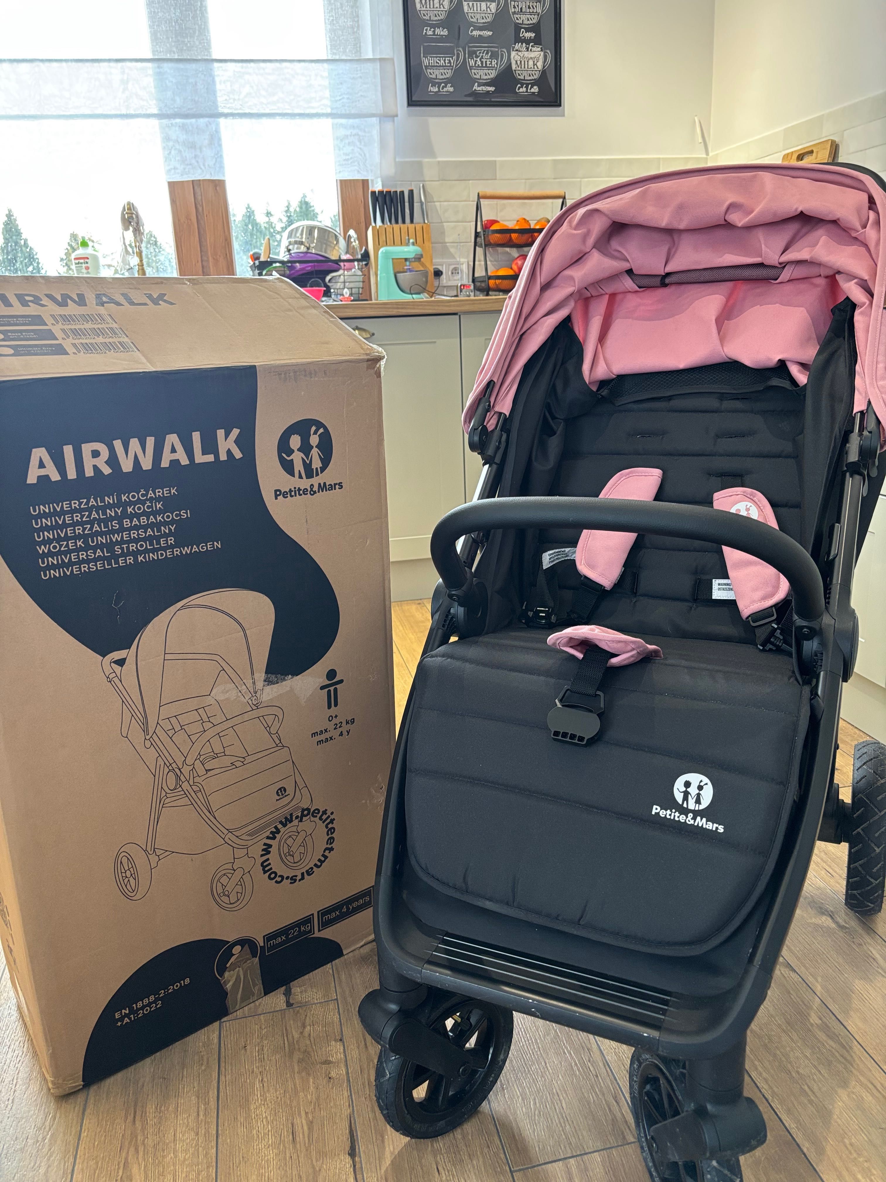 Wózek petit&mars Airwalk gwarancja