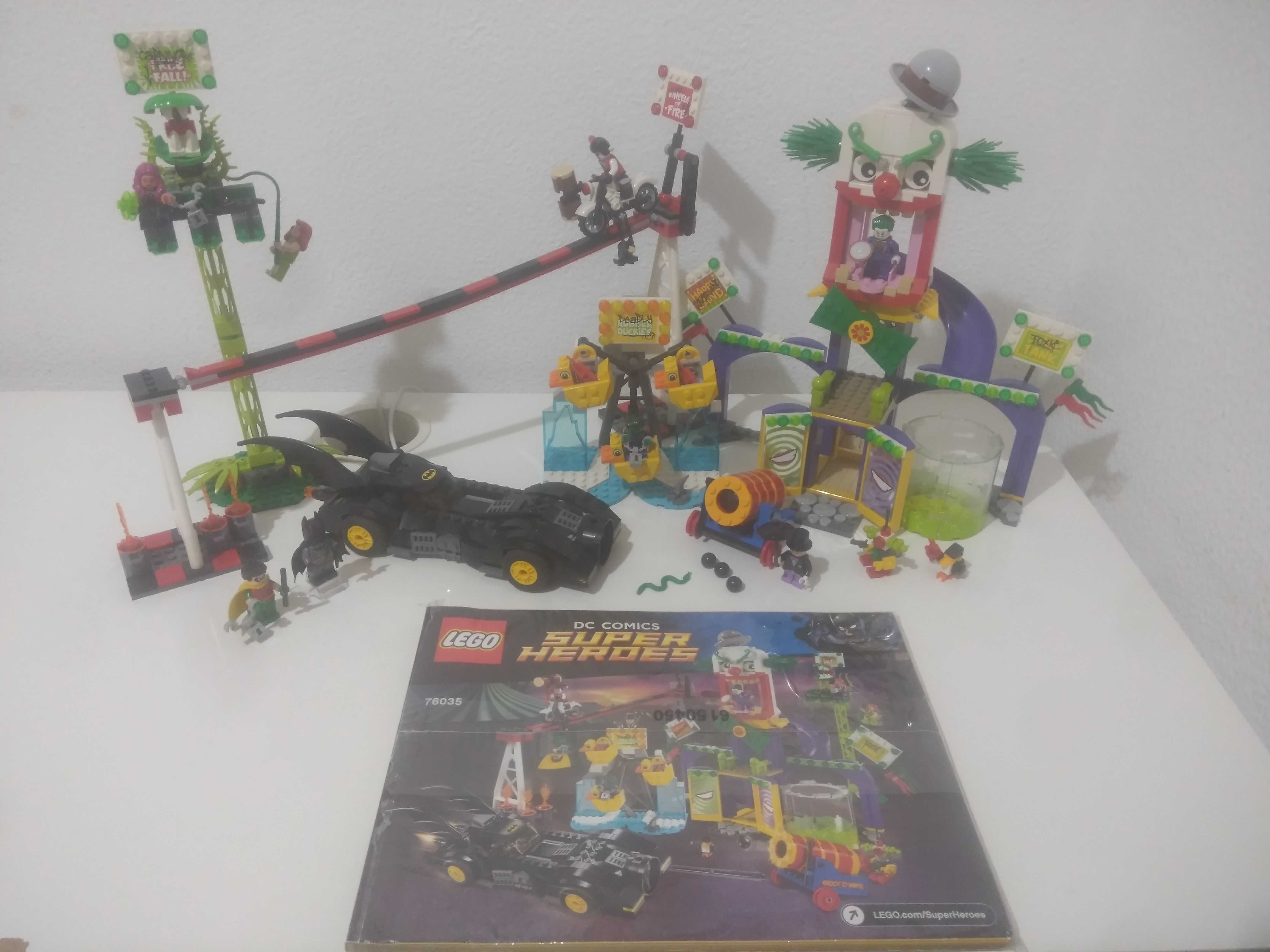 Lego Minecraft e Batman movie