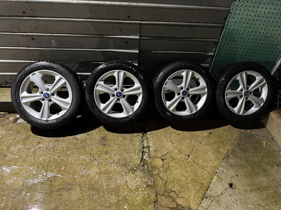 Koła zimowe Ford 5x108 Kuga 215/55/17 galaxy s-max alufelgi z oponami