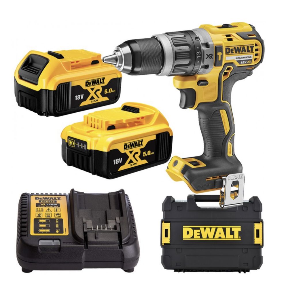 Nowy Dewalt 796p2, 2x akumulator 5.0AH, ładowarka