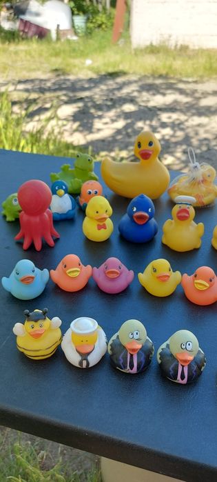 Качечки для купання,  колекція.