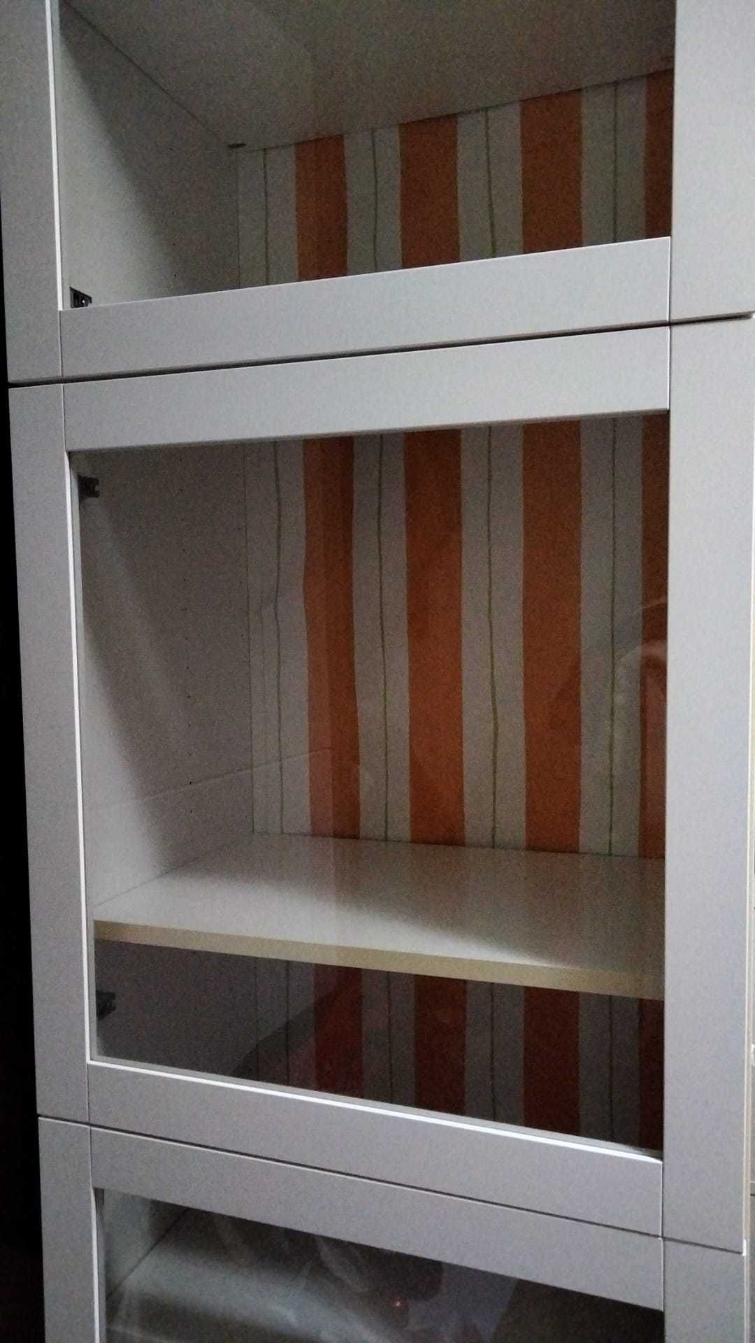 Portas IKEA, SINDIK, branco, para móvel BESTA - 4 unid
