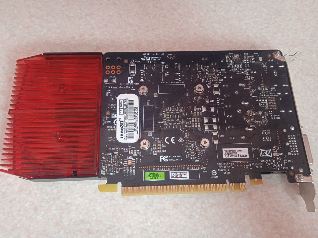 Відеокарта Nvidia GTX 1050 Ti, 4GB.