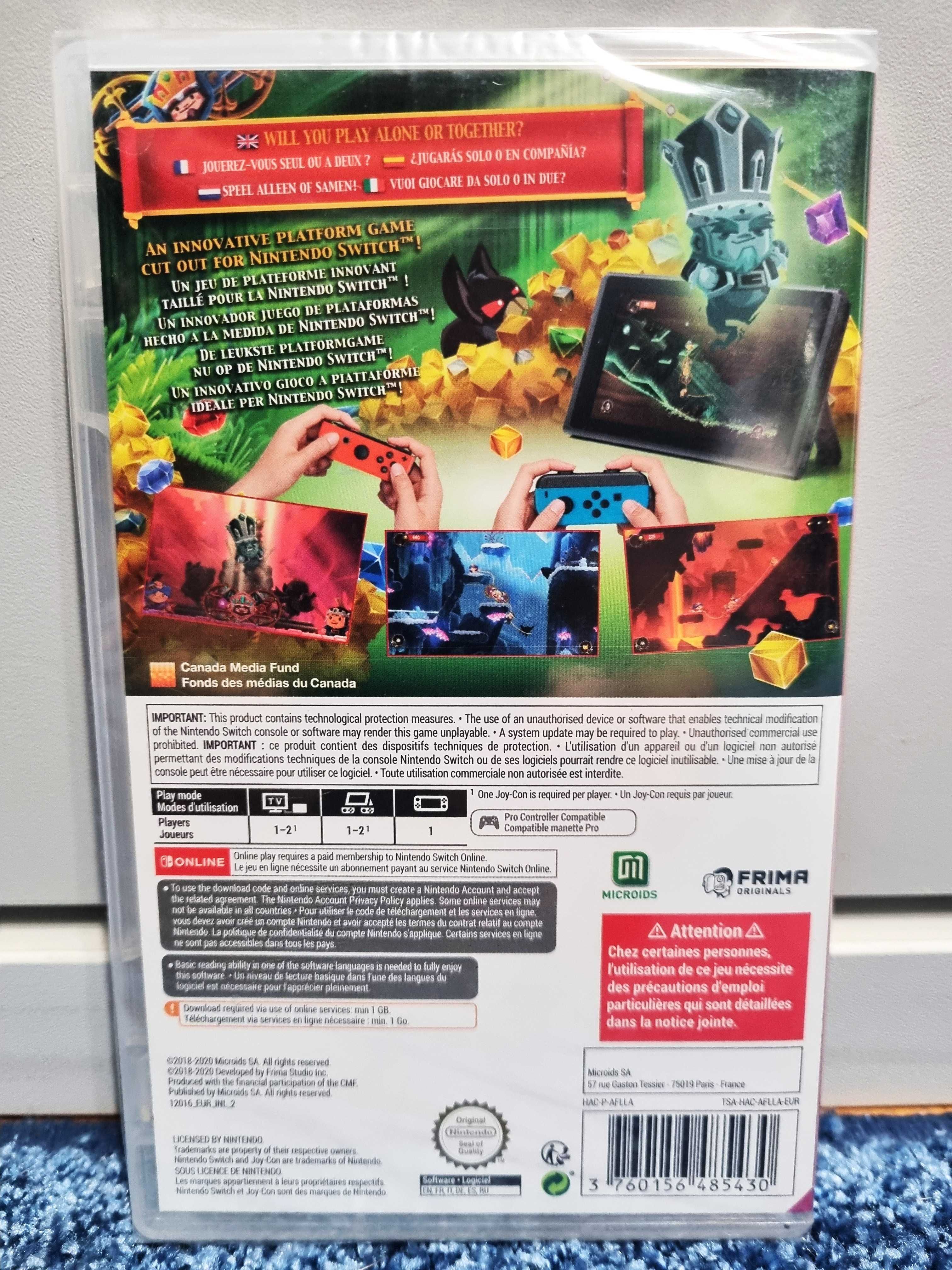 Super Chariot NINTENDO SWITCH - Nowa w folii