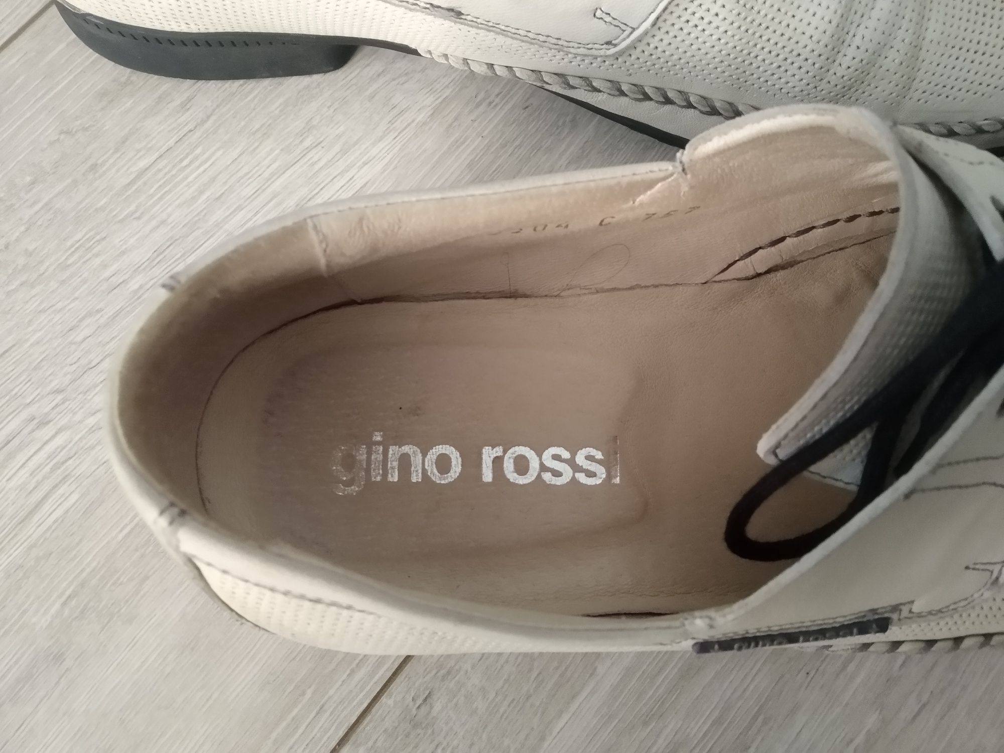 Gino Rossi męskie buty garniturowe skóra