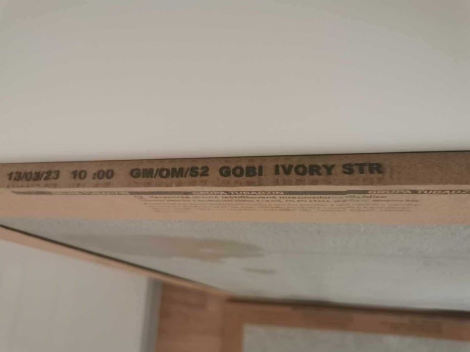 Płytki Tubądzin Gobi Ivory STR 120x120
