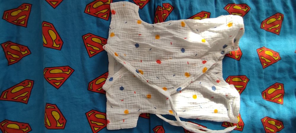 Муслиновый ромпер-кимано