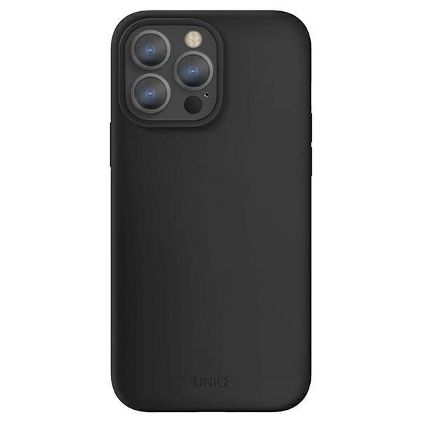 Etui Uniq Lino Na Iphone 13 Pro Max - Czarne