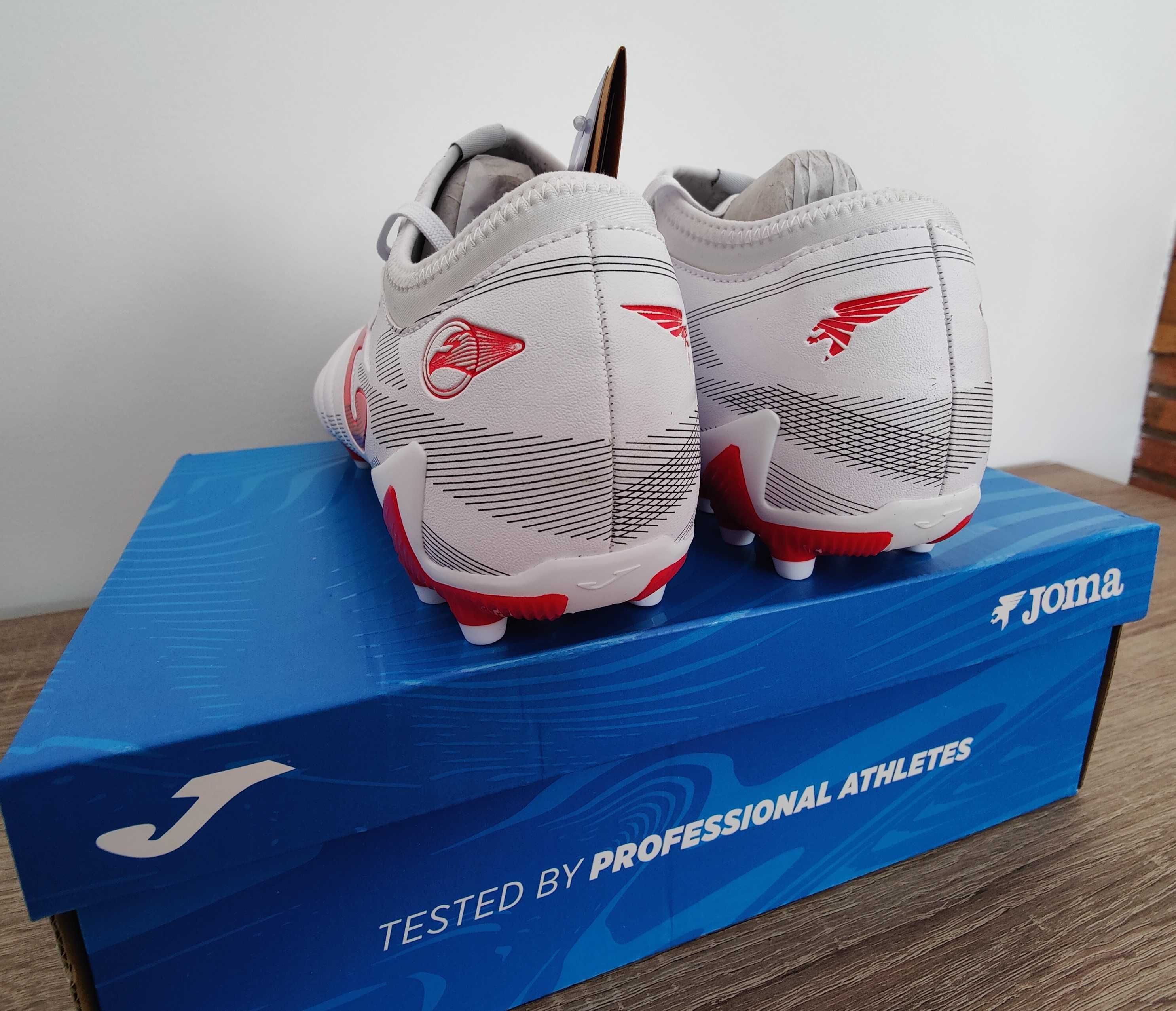 Chuteiras Joma Powerful Ag Branco "NOVAS"
