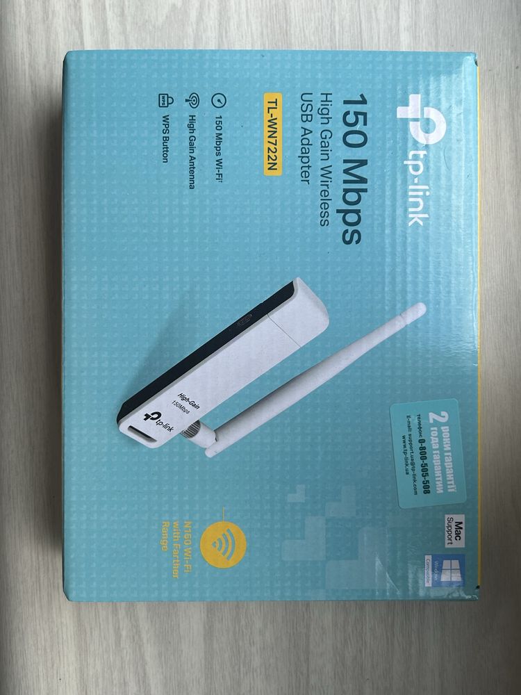 Wi-Fi адаптер Tp-Link TL-WN722N