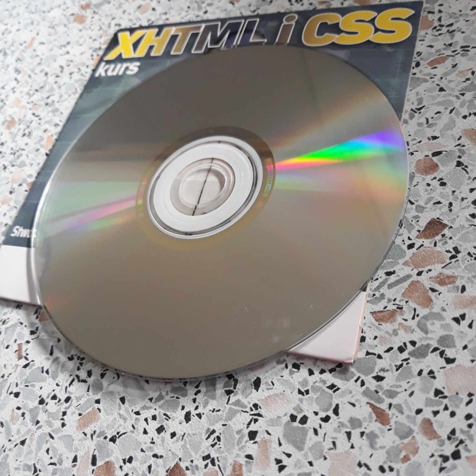 XHTML, CSS, kurs tworzenia stron internetowych, 2 x DVD, nieuzywane