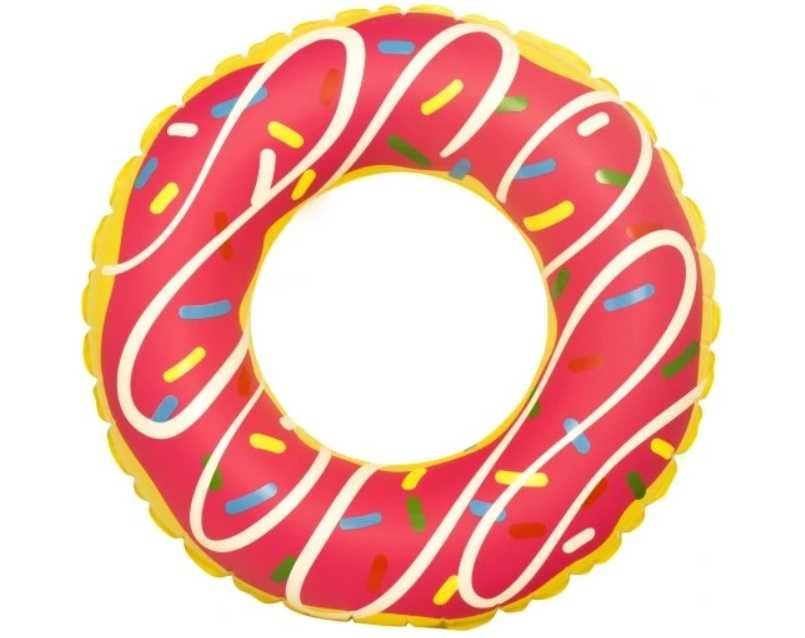 Koło dmuchane DONUT PĄCZEK XL na basen morze