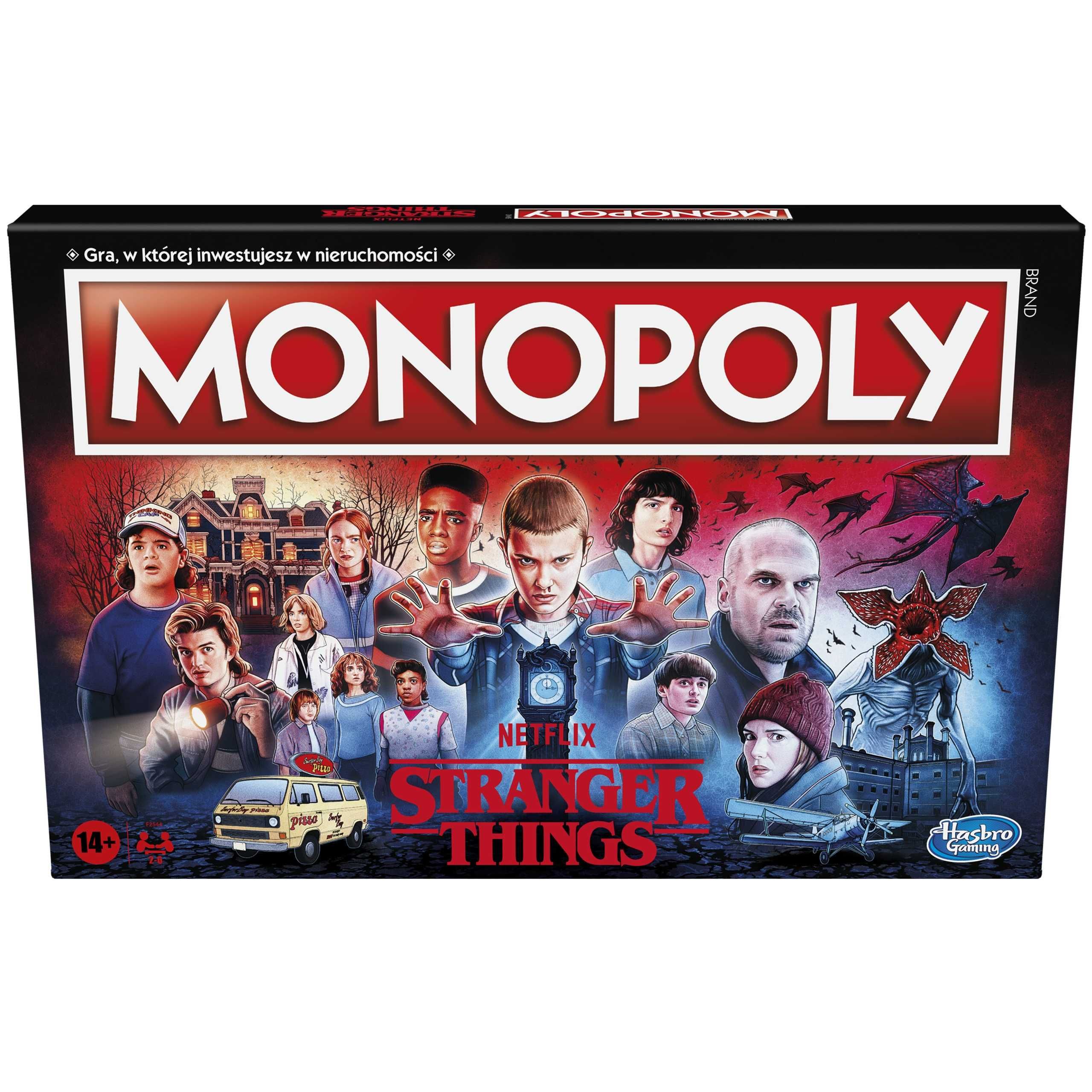 Gra Monopoly Stranger Things planszowa Hasbro PL