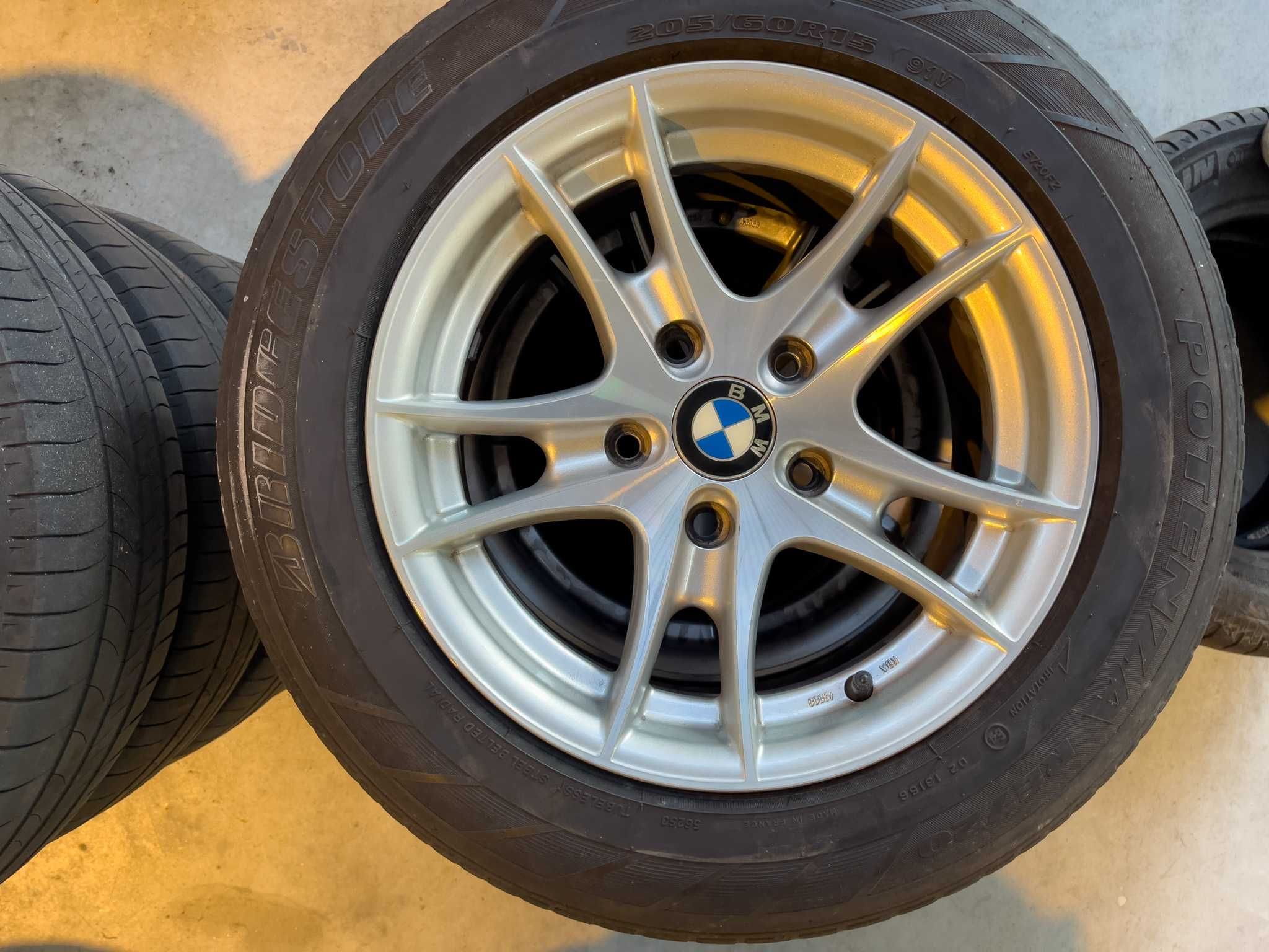 4 Jantes originais de 15'' para BMW Z3 com pneus