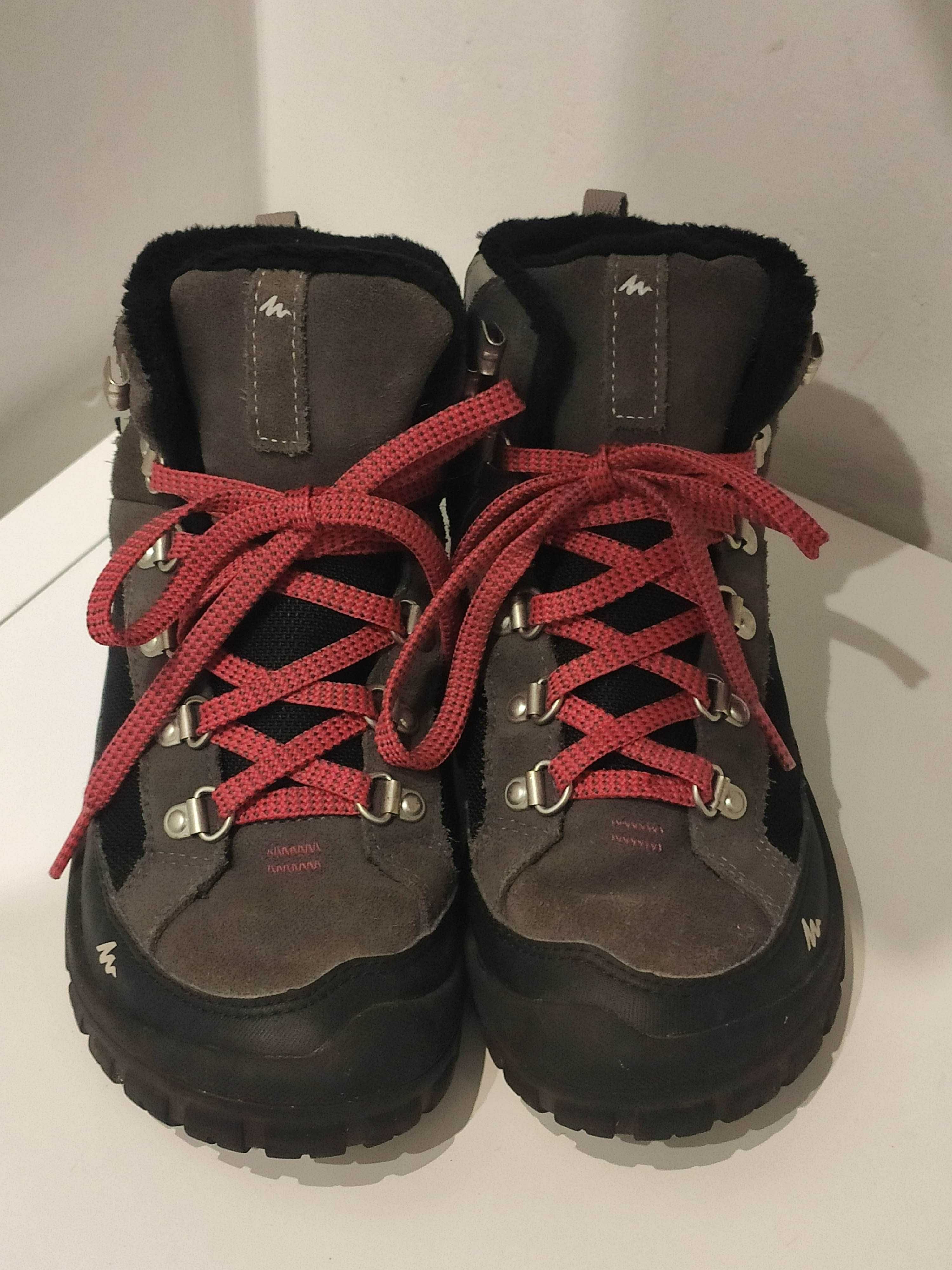 Buty zimowe dziecięce Quechua Decatchlon r. 32