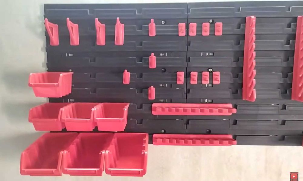 Панель для інструментів 115х39 + 7 контейнерів органайзер інструмент