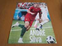 Poster Seleção Nacional  - Frente André Silva - Verso Adrien
