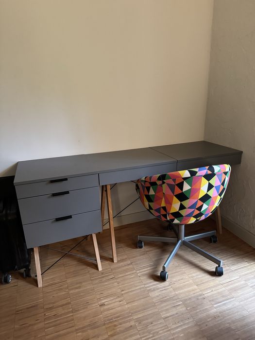 krzesło biurowe do biurka Ikea Skruvsta kolorowe