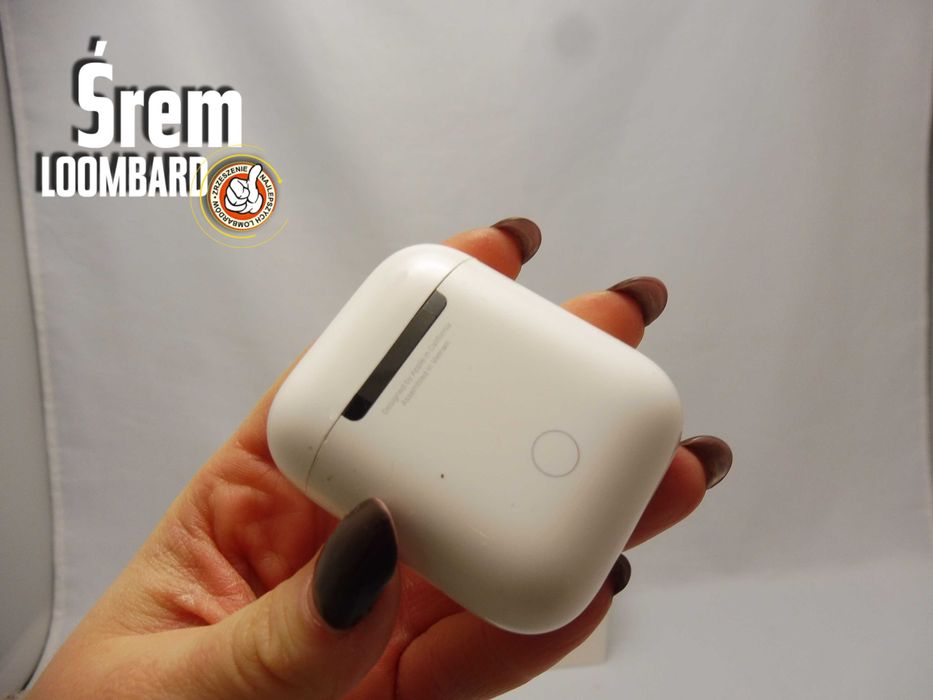 Słuchawki Apple AirPods A2032, Kartonik, Stan db!