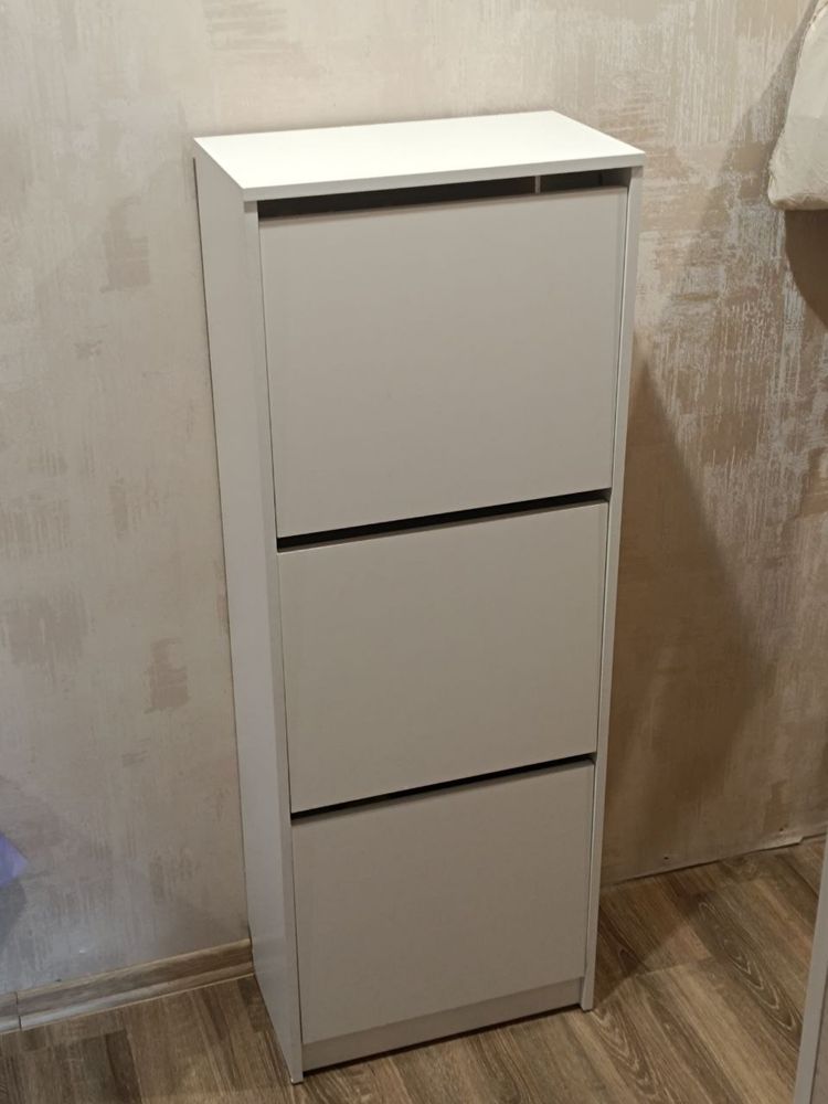 IKEA BISSA шафа для взуття, тумба в прихожую икеа, ікеа шафа тумбочка