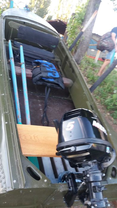 Лодка южанка с меркури 5