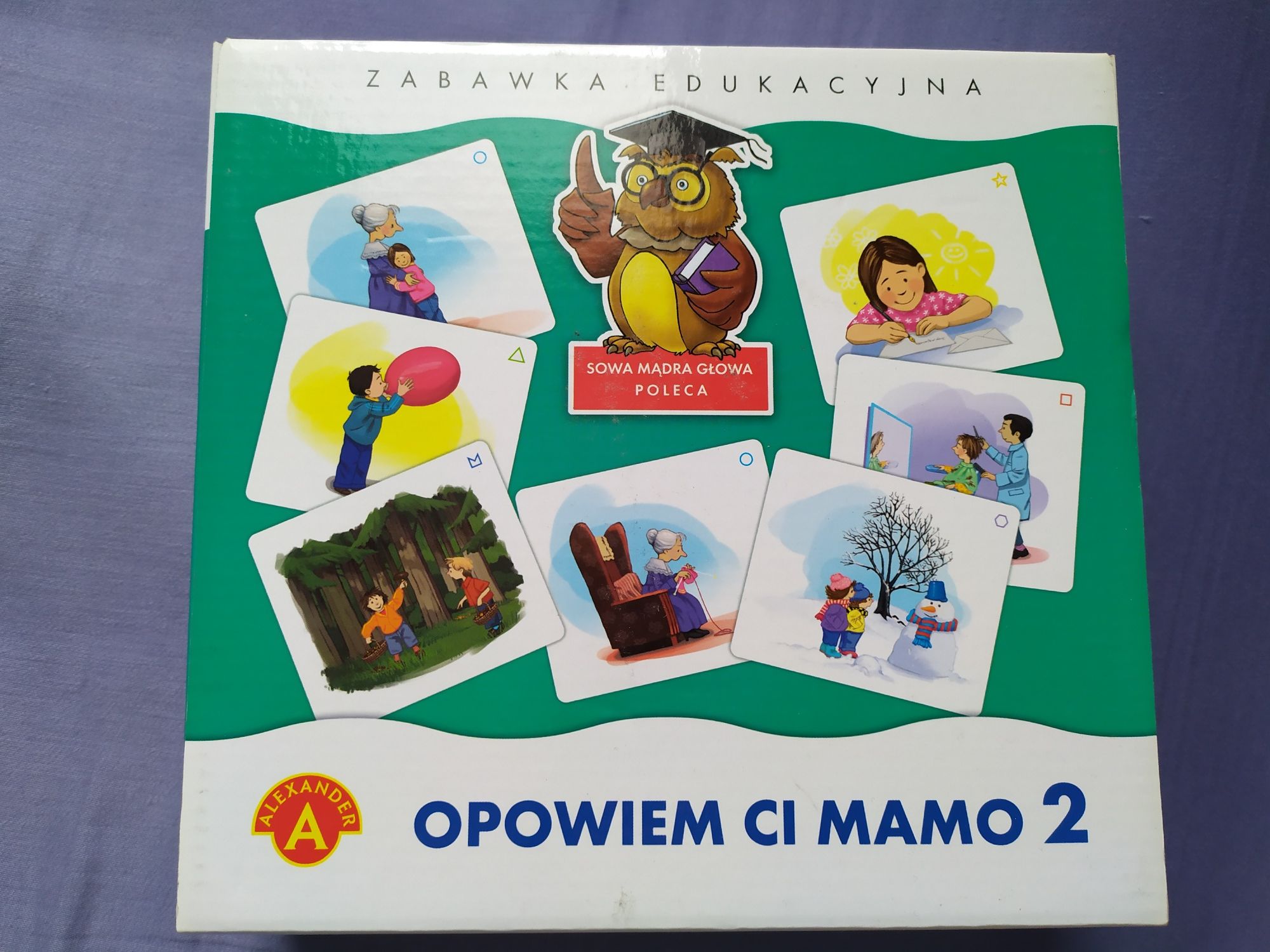 Opowiem ci mamo 2 zabawka edukacyjna 3+ karty