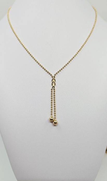 Złoty łańcuszek naszyjnik próba 585 14k