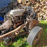 Ford Econoline B250, silnik + skrzynia + rama + most