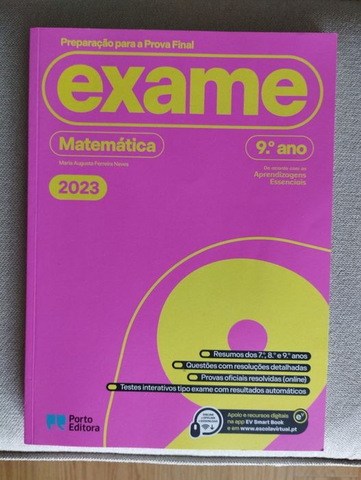 Preparação exame Matemática 9 ano