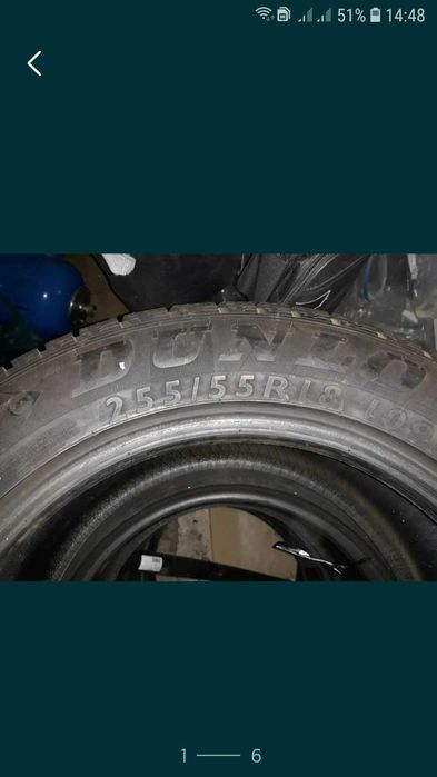 Шини 255/55 R18 (зима) Dunlop Grand Trek
