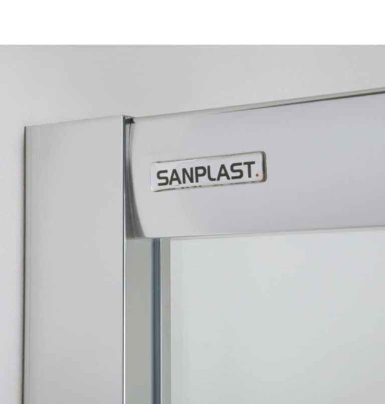 Nowa kabina prysznicowa Sanplast plus brodzik 90x90