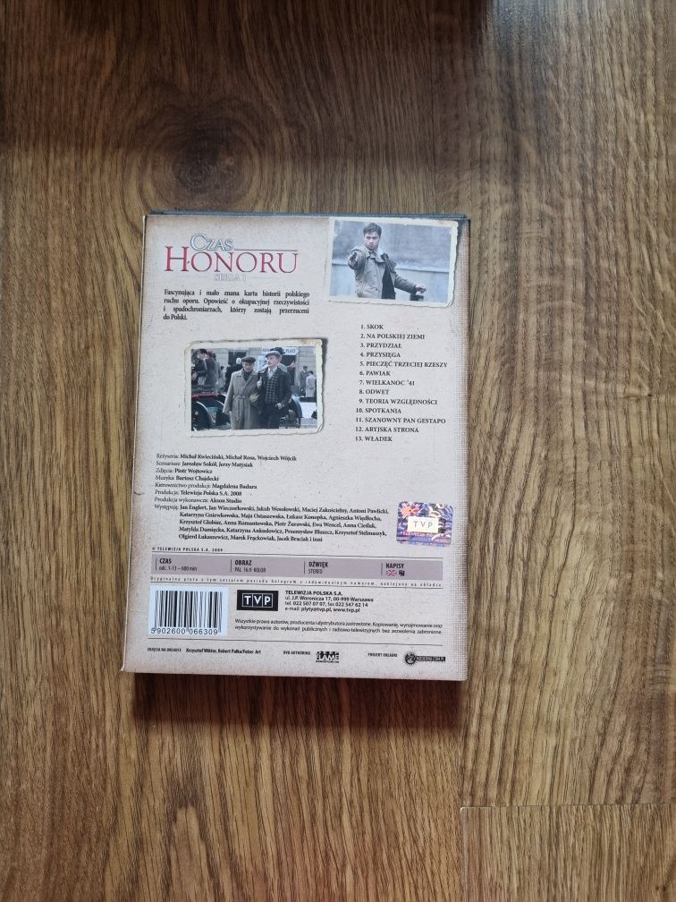 Czas honoru - 2 książki + dvd