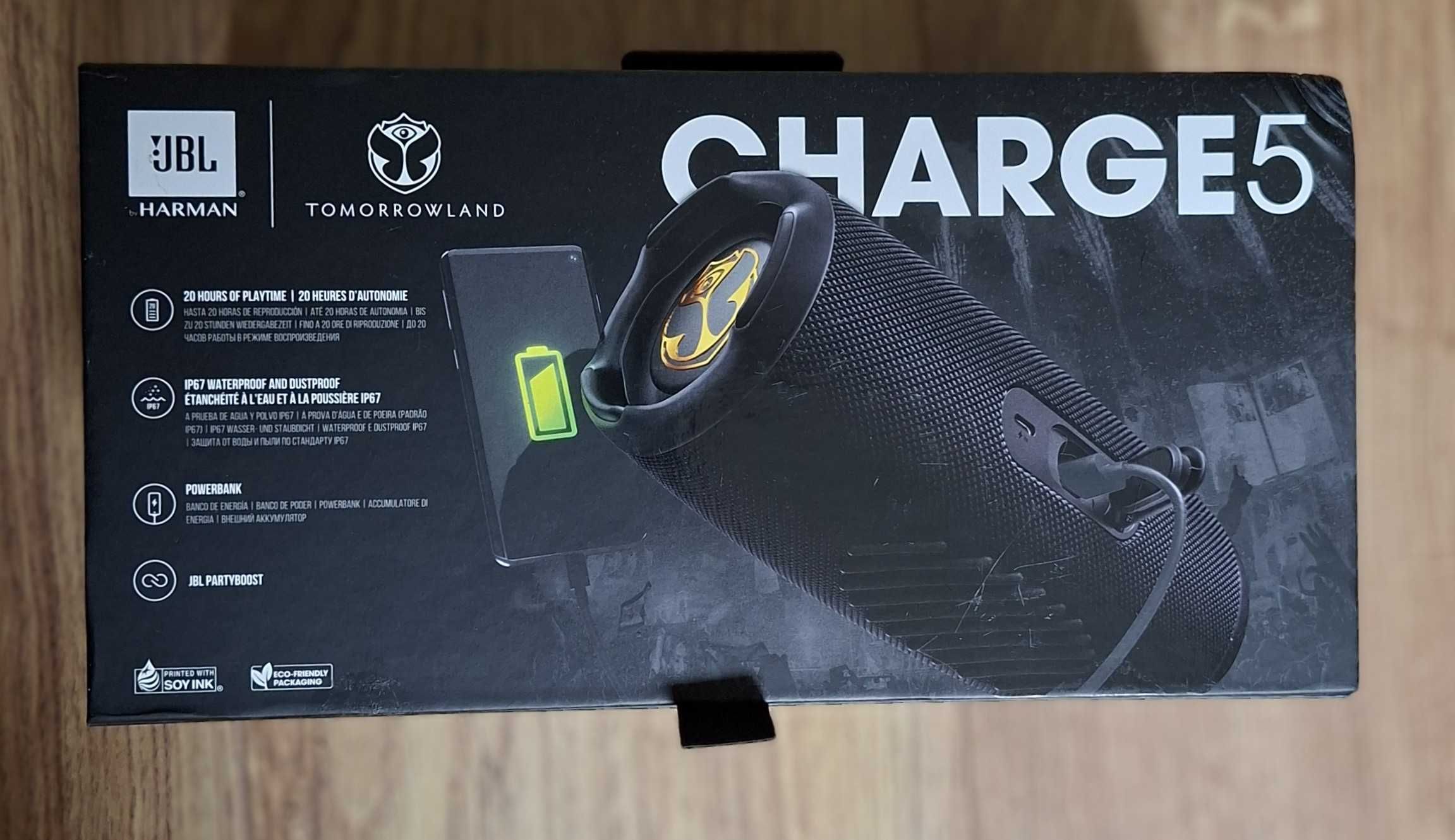 Głośnik JBL Charge 5 Tomorrowland Edition
