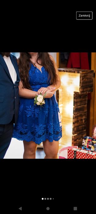 Chabrowa sukienka EMO 38