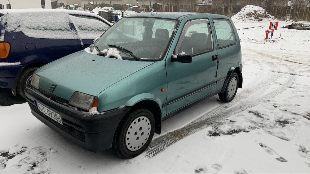 Fiat cinquecento fsm żółte tablice