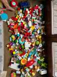 Klocki Lego duplo- 2 pojemniki