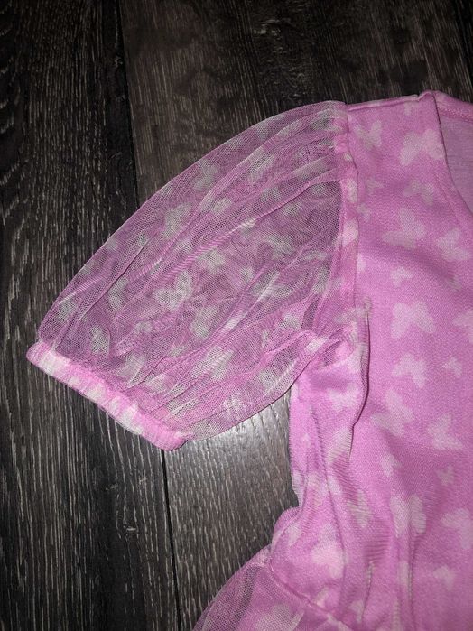 sukienka w motyle rozm 116