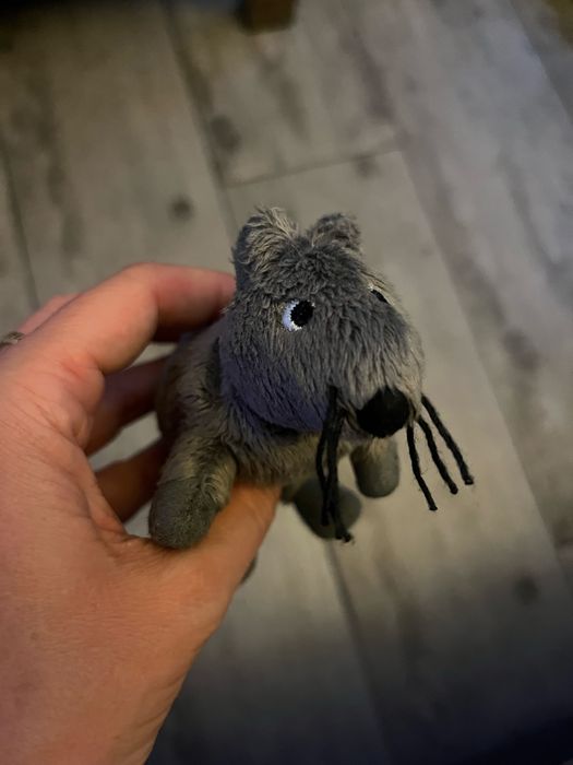 Ikea mysz myszka szara pluszak maskotka