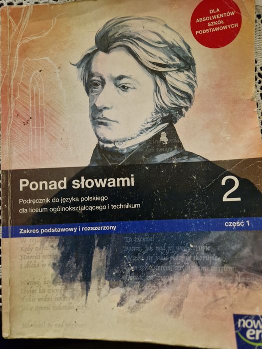 Podręcznik Ponad słowami 2 część 1