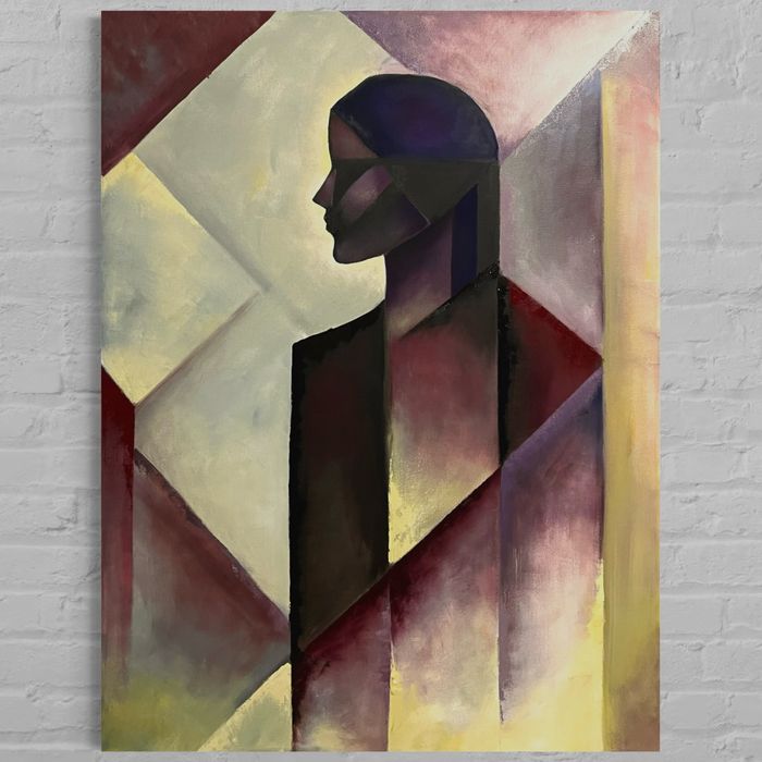 Nowoczesny obraz olejny na plotnie