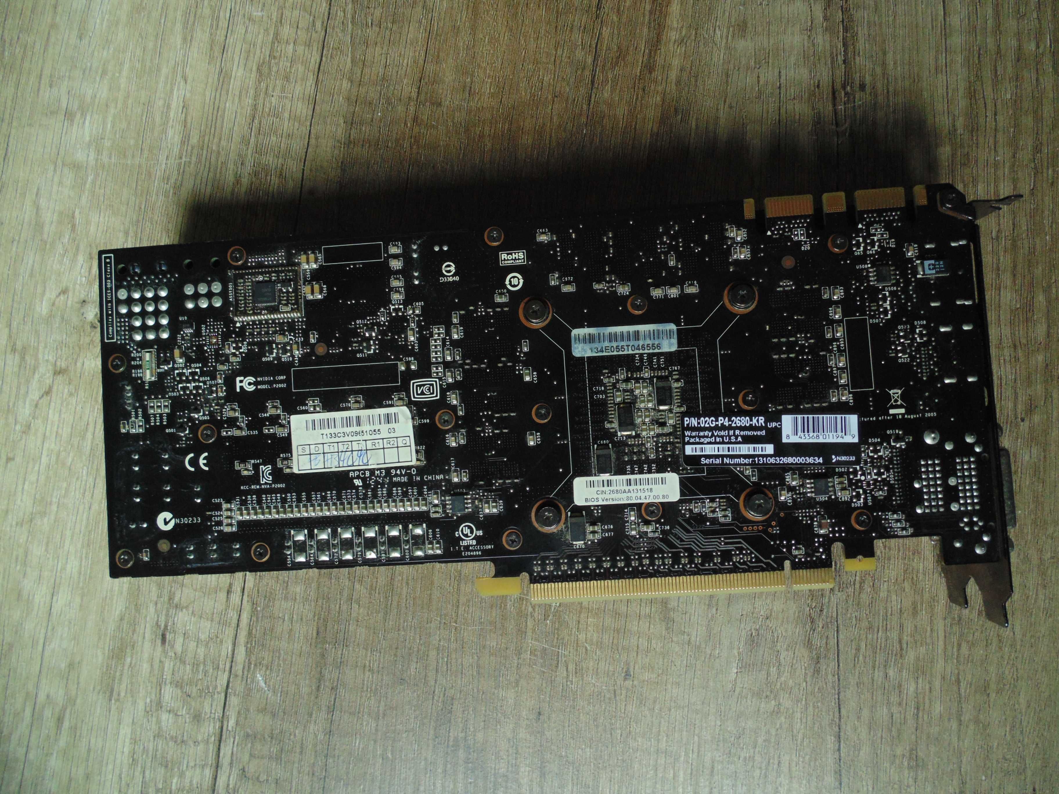 Karta graficzna NVIDIA GeForce GTX680 EVGA 2GB 256bit Superclocked