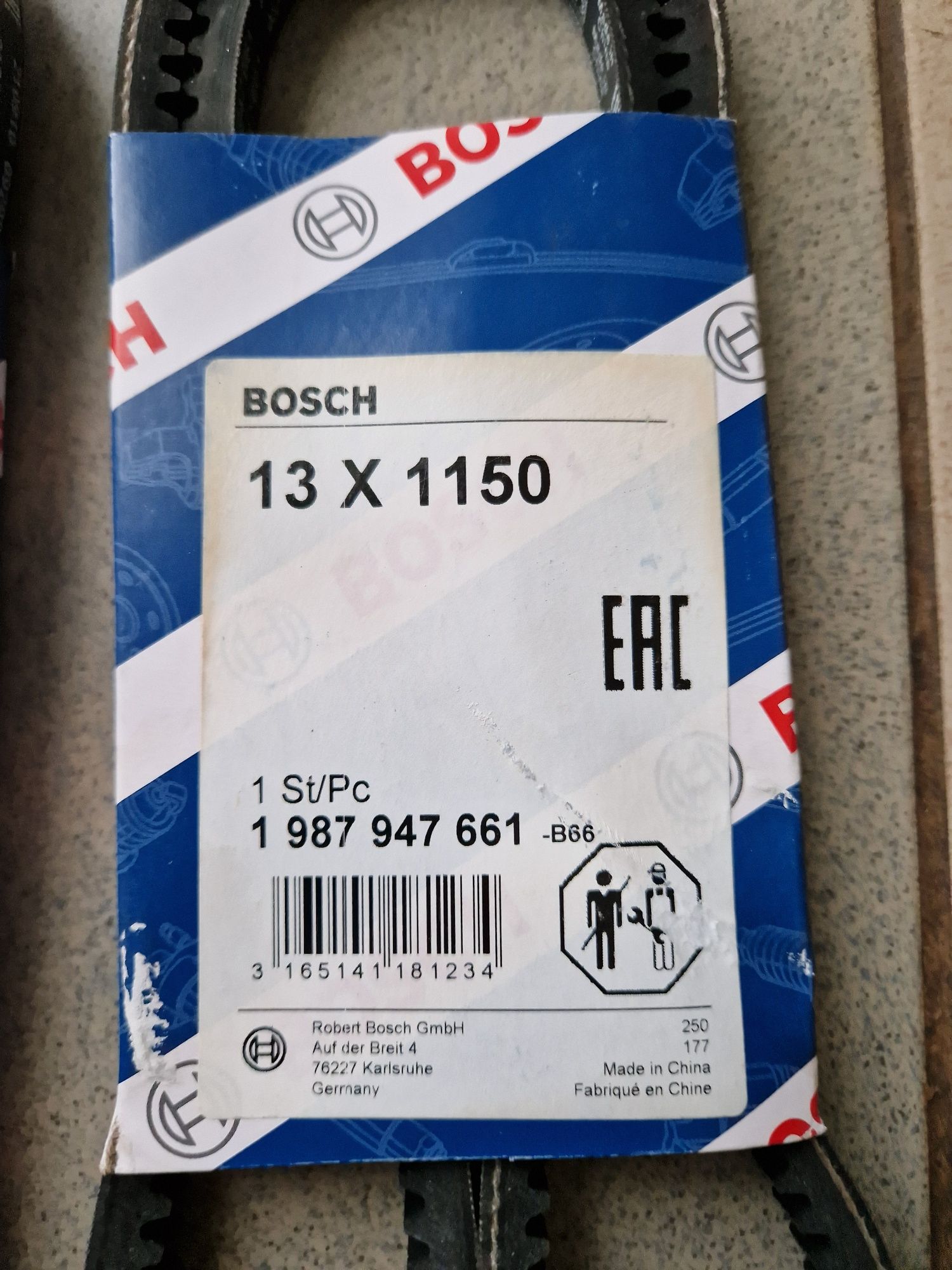 Pasek Bosch 13x1150 2 szt nowe