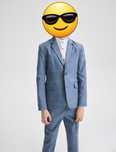 Garnitur slim,  marynarka spodnie Reserved 116cm (122cm) jak nowy