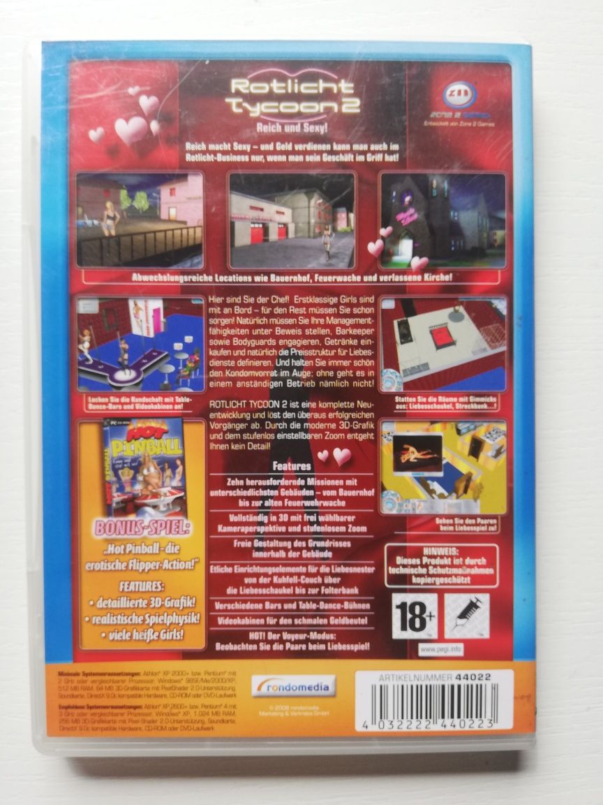 Rotlicht tycoon 2 hot pinball
